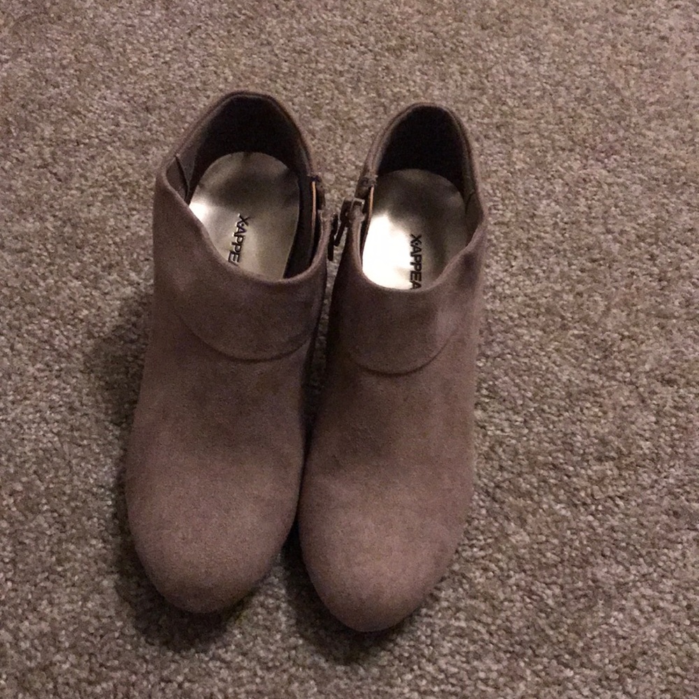 Nude booties